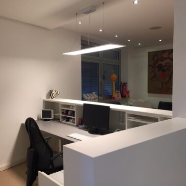 Arbeitsbereich der Assistens in einer Zahnarztpraxis